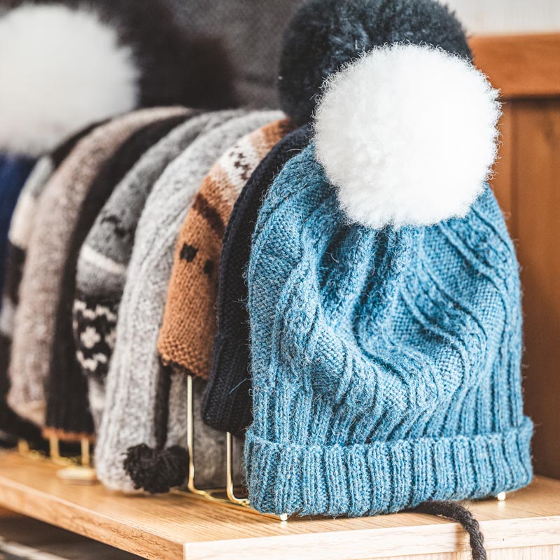 Différentes tuques disponibles